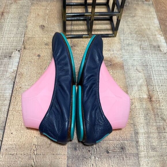 Tieks by Gavrieli California Navy Ballet Flats Foldable size 9 - Picture 5 of 13